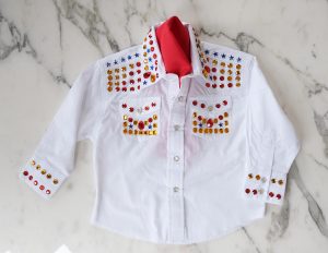 DIY Elivs Shirt for a Toddler
