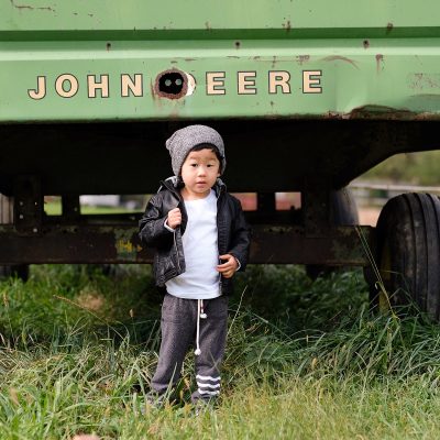 Fall Toddler Fashion on the Farm