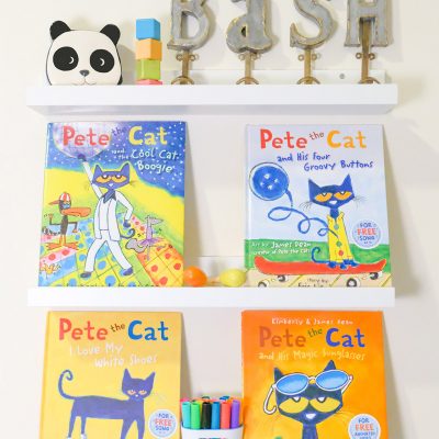 Sunday Shelfie – I Love my Pete the Cat