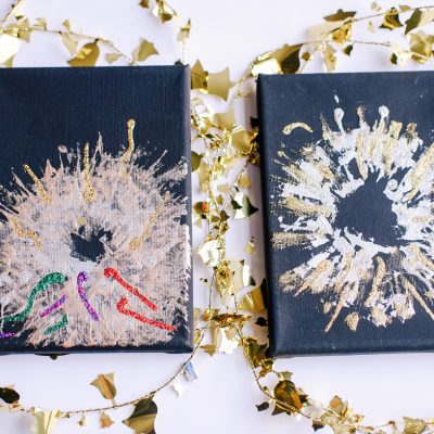 DIY New Year’s Crafts – New Year’s Eve Fireworks